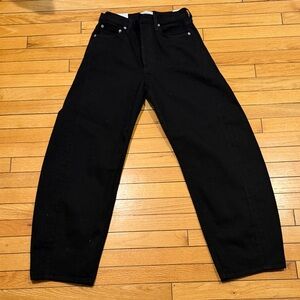 Agolde  Relaxed Black Jeans